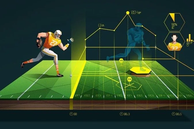 Live sports betting action